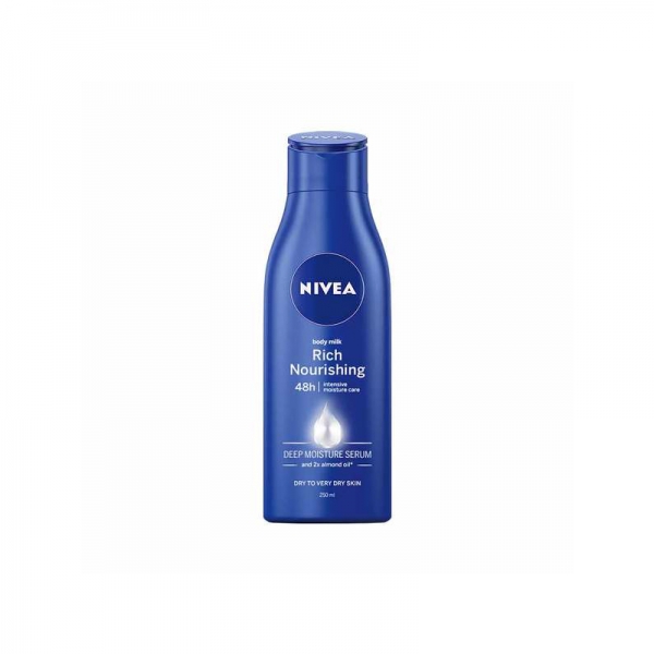 LAPTE CORP RICH NOURISHING NIVEA   250ML